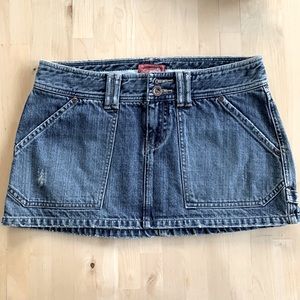 Vintage Abercrombie denim mini